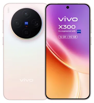 Produktbild von VIVO X300, 16 cm (6.31"), 16 GB, 512 GB, 200 MP, Android 16.0, Pink