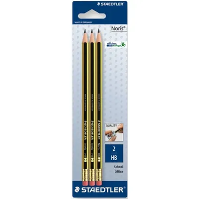 Produktbild von Staedtler Noris 122, 3 Stück(e), Forest Stewardship Council (FSC)