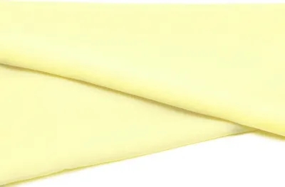 Produktbild von Chiffon Stoff Meterware 150 cm Breite, Hellgelb