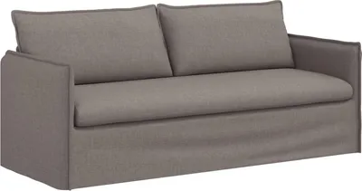 Image de vidaXL Canapé Taupe 196 x 82 x 85 cm Tissu