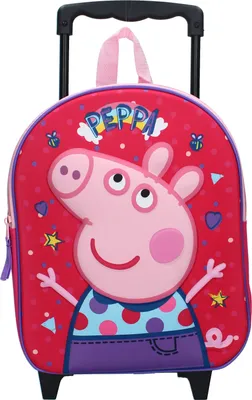 Produktbild von Vadobag Trolley-Rucksack 3D Peppa Wutz Around Town