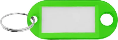 Produktbild von CombiCraft Schlüsseletikett 48x22mm Grün- 100 Stück