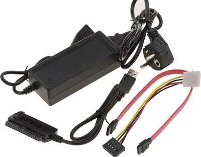 Zdjęcie produktu dla Adapter USB do dysków twardych i napędów IDE oraz SATA