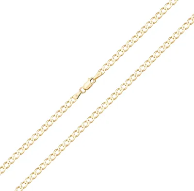 Produktbild von Stylisch 9 Karat (375) Gold Damen - Panzer Kette - 66cm*3mm; TRS19409L26