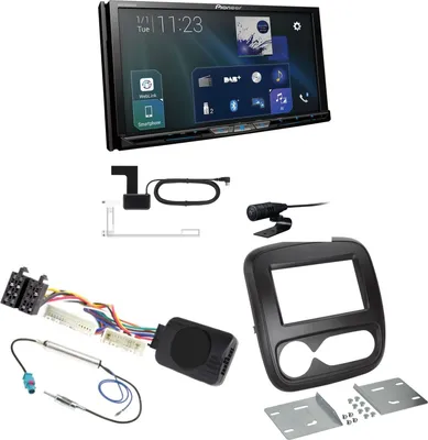 Produktbild von Pioneer AVH-Z9200DAB Bluetooth USB DAB+ CarPlay MP3 Einbauset für Opel Vivaro B