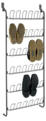 Image de Étagère de porte pour chaussures Noir