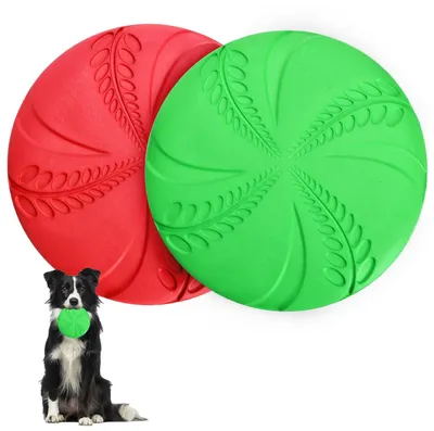 Produktbild von Interaktive Frisbees für Hunde (Set mit 2 Stück)