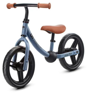Image de Kinderkraft 2WAY NEXT - Vélo de course - selle et guidon réglables - cadre léger - pneus en mousse EVA - angle de braquage limité - ergonomique - bleu