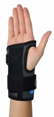 Produktbild von Thuasne Dynastab Dual Handgelenkbandage - 2 - Universell - Schwarz