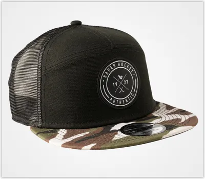 Produktbild von BAUER NEW ERA 5PANEL CAMO 9FIFTY, Größe:Senior, Farbe:Black