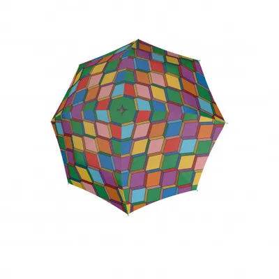 Produktbild von doppler Taschenregenschirm Regenschirm Modern.Art Magic Mini Steps mehrfarbig