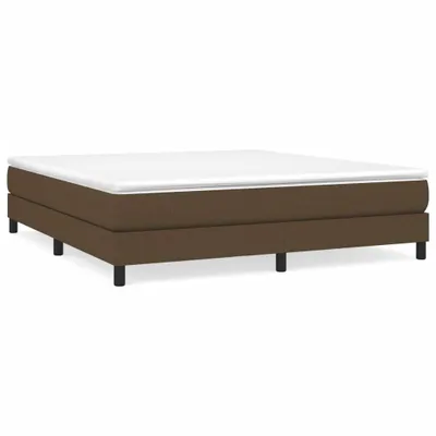 Obrázok produktu pre vidaXL Box spring posteľný rám tmavohnedý 160x200 cm látka