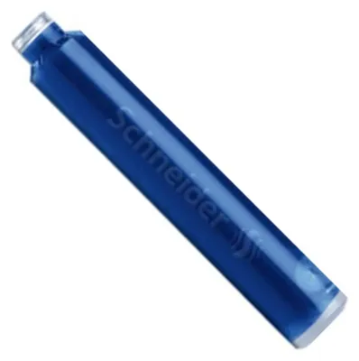 Produktbild von Schneider Schreibgeräte Ink Cartridge, Blau, 6 Stück(e)