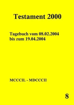 Produktbild von Testament 2000 Band 8