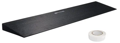 Productafbeelding van VEVOR Drempelhelling, volledig rubberen helling, rolstoelhelling, helling voor deuropeningen, 90x20x3 cm