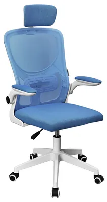 Produktbild von Mars Gaming MGC-ERGOPLUS, Gepolsterter Sitz, Vernetzte Rückenlehne, Blau, Blau, Baumwolle, Netz
