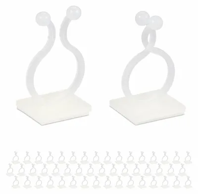 Imagen del producto de Omgoods - Juego de 240 clips autoadhesivos para plantas, ideales para uso en interiores