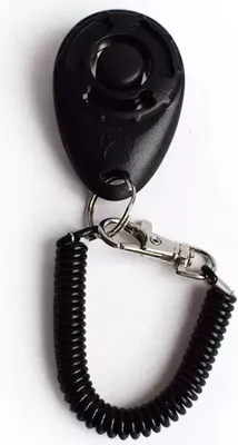Image de Clicker pour animaux domestiques 6 x 4 x 1,75 cm Noir