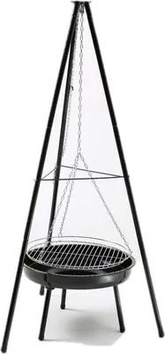 Produktbild von GRILLCHEF Holzkohle-Schwenkgrill 0543 - 150cm schwarz