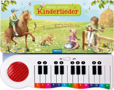 Obrázek produktu pro Trötsch Klavierbuch Meine ersten Kinderlieder Soundbuch Liederbuch