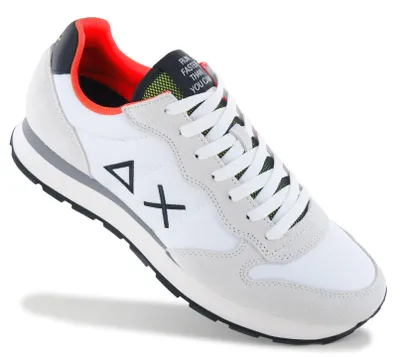 Image de SUN68 Tom Fluo - Baskets pour hommes, couleur blanche, référence Z46102-01, taille EU 47