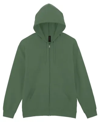 Produktbild von Gildan - "Softstyle" Hoodie mit durchgehendem Reißverschluss für Herren FK2801 (L) (Militärgrün)