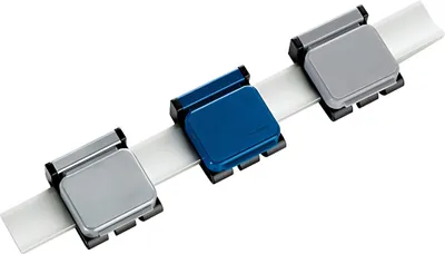 Zdjęcie produktu dla MAUL klips magnetyczny V do mocowania 4 x 3,6 x 1,6 cm szary