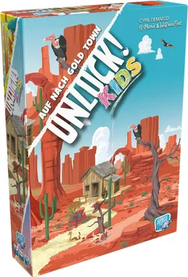 Produktbild von Space Cowboys Kinderspiel Unlock! Kids Auf nach Gold Town SCOD0116