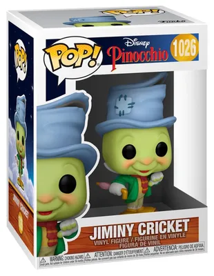 Produktbild von Disney Pinocchio - Jiminy Cricket 1026 - Funko Pop! - Vinyl Figur