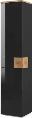 Produktbild von Vicco Badschrank Eden, 40 x 184 cm, Anthrazit/Artisan-Eiche