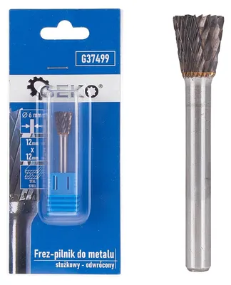 Obrázok produktu pre Stopková fréza na kov 12 x 12mm, stopka 6mm