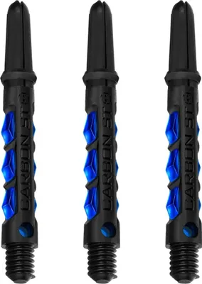 Produktbild von Harrows Carbon ST Dartschäfte Schwarz Tweenie