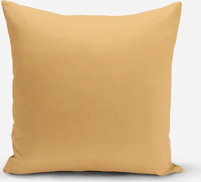 Produktbild von SCHÖNER LEBEN. Kissenhülle Outdoor uni gelb div. Größen Größe 80x80cm (HxB) 80x80cm (HxB) Größe