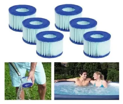 Produktbild von Bestway Flowclear Lay-Z Spa 6er Pack 60311 Filterkartusche Gr.VI/Gr. 6
