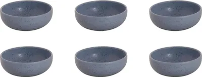 Produktbild von Palmer Sandy Loam, Schale, Schüssel Ø 12 cm 30 cl, Blau Steinzeug, 6er Set