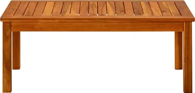 Image de vidaXL Table basse de jardin 90x50x36 cm en bois massif d'acacia