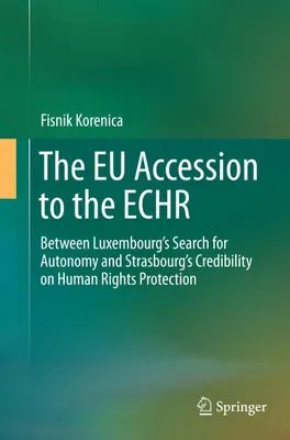 Produktbild von The EU Accession to the ECHR