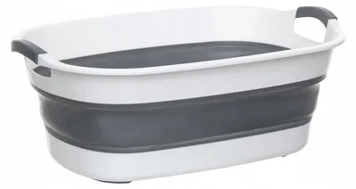 Produktbild von Easyform Wäschekorb 40L Silikon faltbar freistehend mit Ablauf