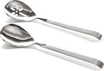 Zdjęcie produktu dla Łyżka do serwowania, narzędzie kuchenne Buffet, 32 cm, szczelinowa, stal nierdzewna