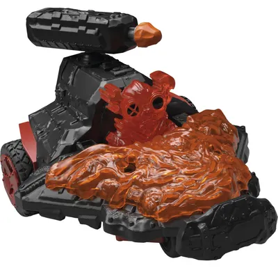 Produktbild von Eldrador Creatures Lava Düsenjet Fahrzeug mit Mini Cretaure