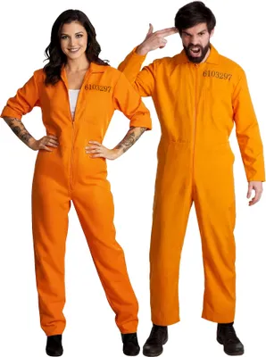 Produktbild von Häftling - Fasching Karnevalskostüm Herren Damen Größe: L