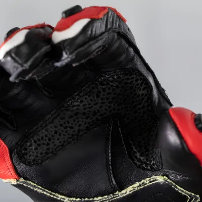 Produktbild von RST TracTech Evo 4 Leder Handschuhe Rot/Weiß/Schwarz Größe M