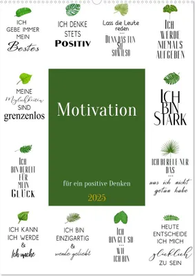 Produktbild von Motivation (Wandkalender 2025 DIN A2 hoch), CALVENDO Monatskalender