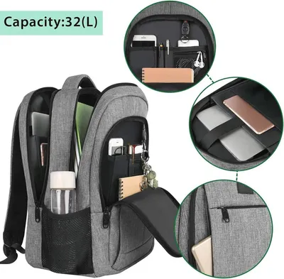 Leichtgewicht Laptop Rucksack mit USB, Hauptbild