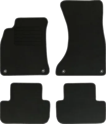 Obrázek produktu pro Velurové autokoberce pro Audi A4 B8 2007 - 2015 ECO