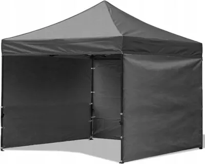 Produktbild von BDW Pavillon, Zelt, Partyzelt für Garten, Terasse, Messe - Pavillon, Grau