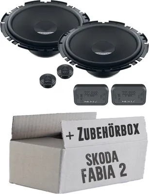 Produktbild von Hertz Dieci DSK 170.3 - 16,5cm 2-Wege System - Einbauset passend für Skoda Fabia 2 5J Front Heck - justSOUND