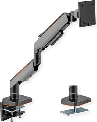 Obrázok produktu pre ROLINE LCD-Arm, Tischmontage, Gasfeder, 5 Gelenke, max. 20 kg (17.03.1108)