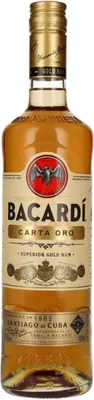 Produktbild von Bacardi Carta Oro 37,50 %  0,70 Liter