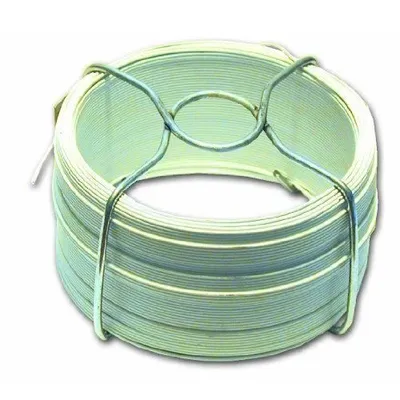 Immagine prodotto di Filo di acciaio plastificato - L 30 m - Ø esterno 1,4 mm - Bianco